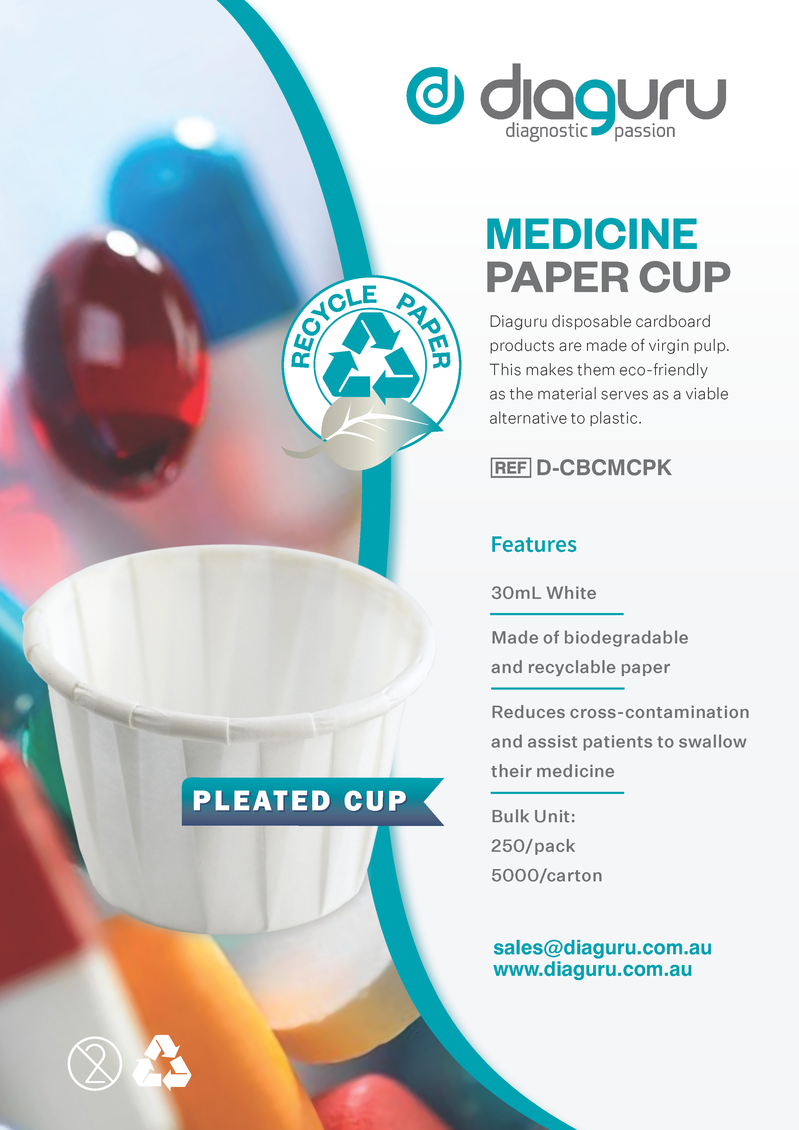 Paper Medicine Cup Flyer